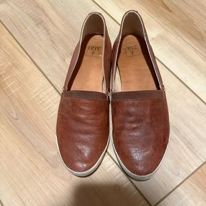 Frye leather flats